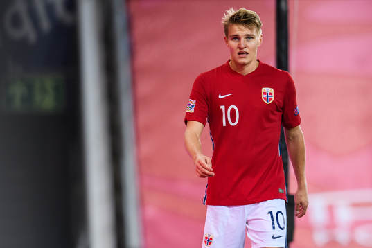 Martin Ødegaard of Norway