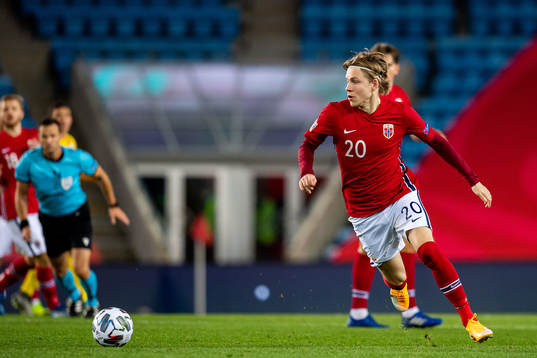 Jens Petter Hauge of Norway