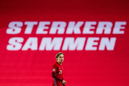 Jens Petter Hauge of Norway