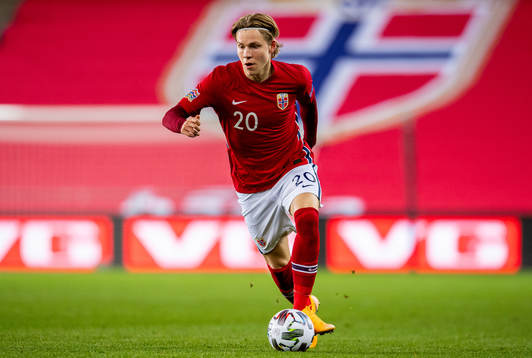 Jens Petter Hauge of Norway