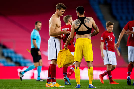 Alexander Sørloth of Norway