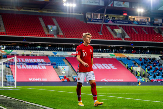 Martin Ødegaard of Norway