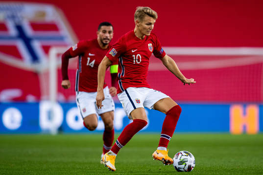 Martin Ødegaard of Norway