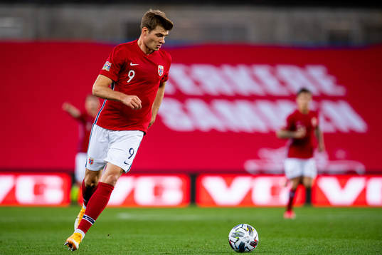 Alexander Sørloth of Norway