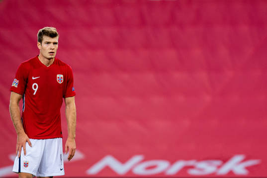 Alexander Sørloth of Norway
