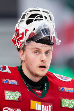 Frölundas målvakt Johan Mattsson