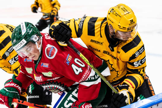 Frölundas Joel Mustonen och Skellefteås Jacob Olofsson