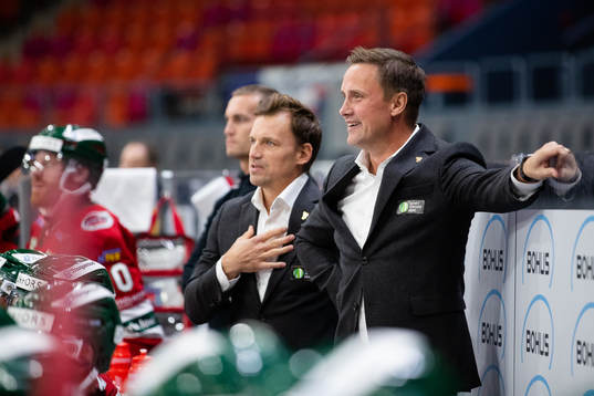 Frölundas tränare Roger Rönnberg