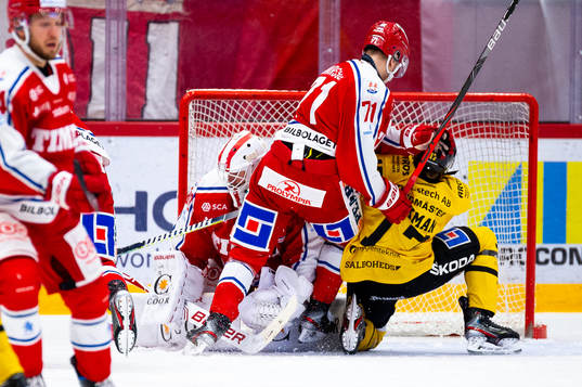 Timrås Jakob Ragnarsson och Västerås William Wikman