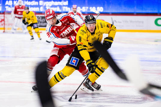 Timrås Viktor Lodin  och Västerås Gustav Berglund