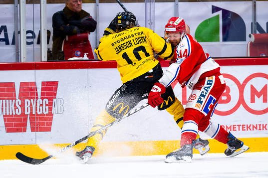 Västerås Jimmie Jansson Lorek och Timrås Jacob Blomqvist