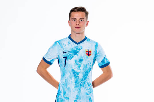 Johan Hove of the Norwegian national under-21 football team