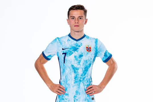 Johan Hove of the Norwegian national under-21 football team