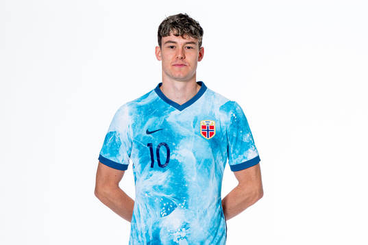 Jørgen Strand Larsen of the Norwegian national under-21
