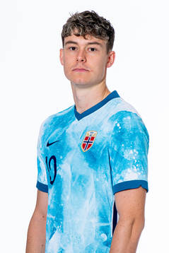 Jørgen Strand Larsen of the Norwegian national under-21
