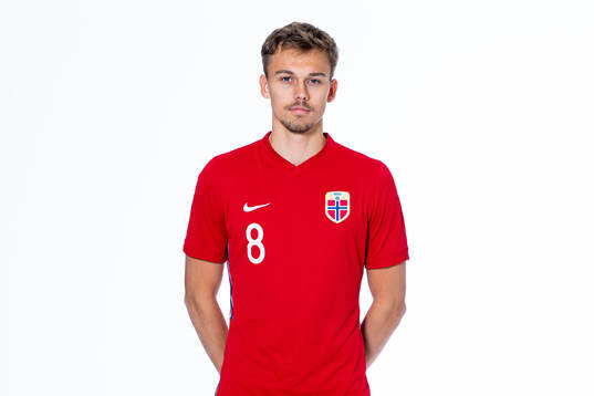 Emil Bohinen of the Norwegian national under-21 football