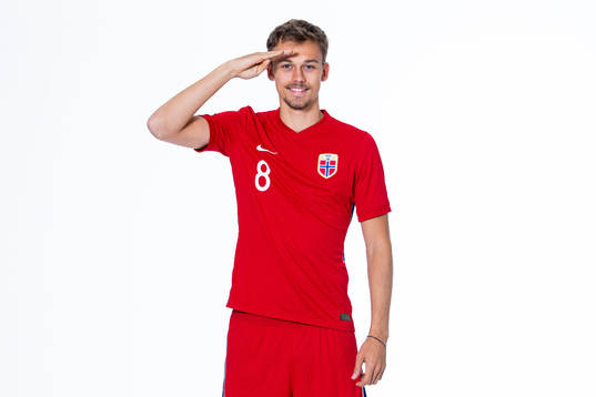 Emil Bohinen of the Norwegian national under-21 football
