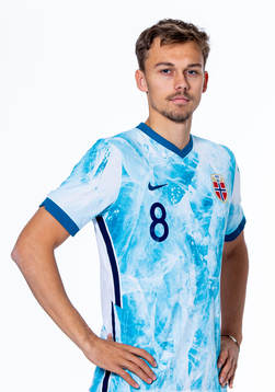 Emil Bohinen of the Norwegian national under-21 football