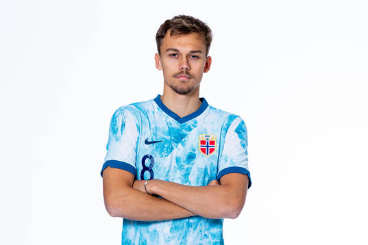 Emil Bohinen of the Norwegian national under-21 football