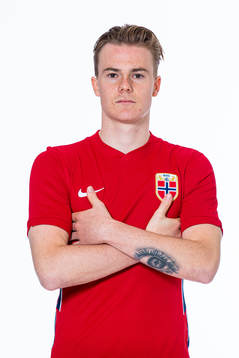 Tobias Christensen of the Norwegian national under-21