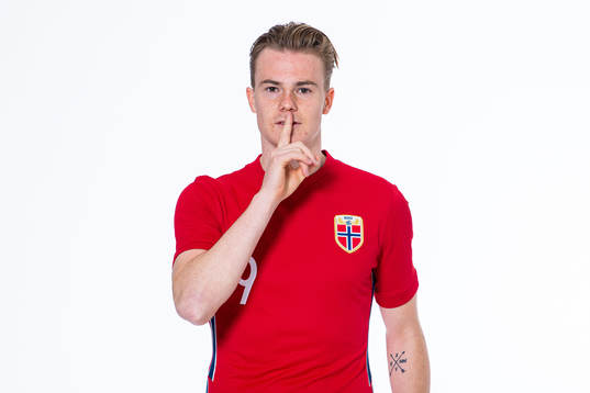 Tobias Christensen of the Norwegian national under-21