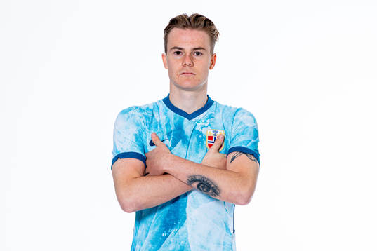 Tobias Christensen of the Norwegian national under-21