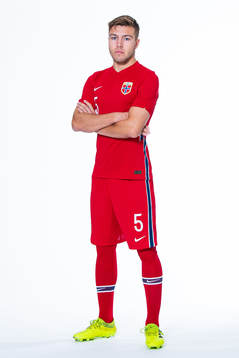 Fredrik André Bjørkan of the Norwegian national under-21