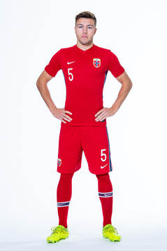 Fredrik André Bjørkan of the Norwegian national under-21
