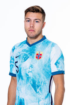 Fredrik André Bjørkan of the Norwegian national under-21