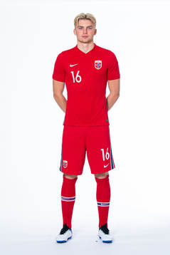 Tobias Borchgrevink Børkeeiet of the Norwegian national