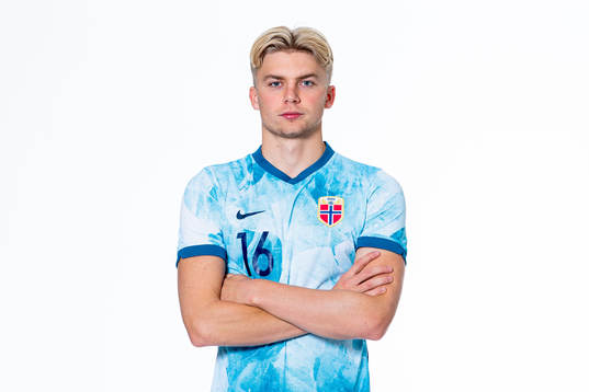 Tobias Borchgrevink Børkeeiet of the Norwegian national