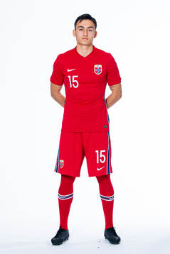 Nicholas Mickelson of the Norwegian national under-21