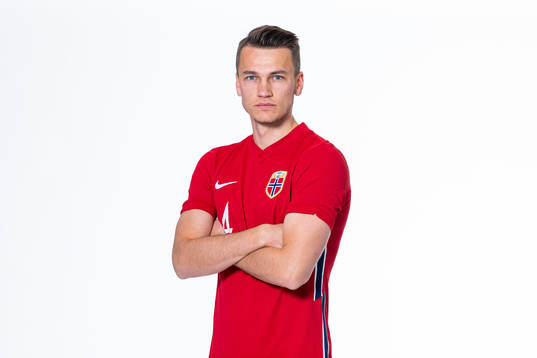 Odin Luraas Bjørtuft of the Norwegian national under-21