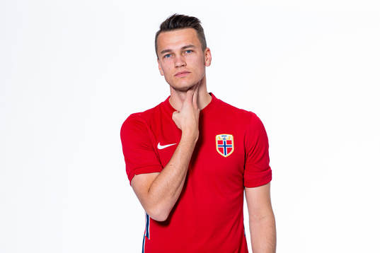 Odin Luraas Bjørtuft of the Norwegian national under-21