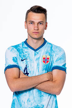 Odin Luraas Bjørtuft of the Norwegian national under-21