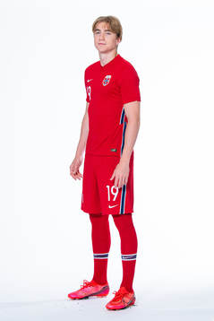 Kristian Thorstvedt of the Norwegian national under-21