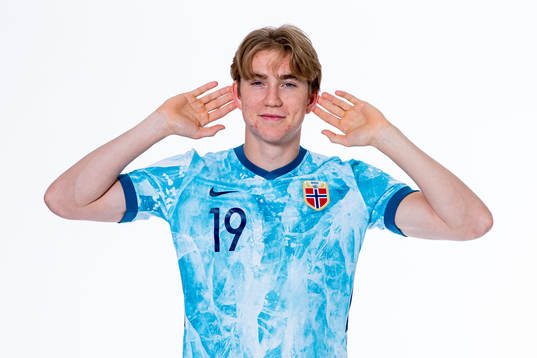 Kristian Thorstvedt of the Norwegian national under-21