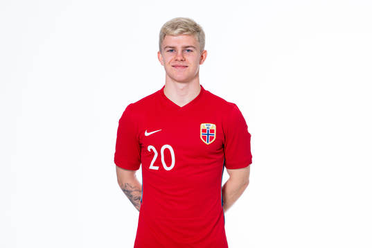 Edvard Sandvik Tagseth of the Norwegian national under-21
