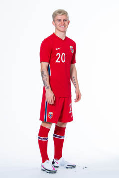 Edvard Sandvik Tagseth of the Norwegian national under-21