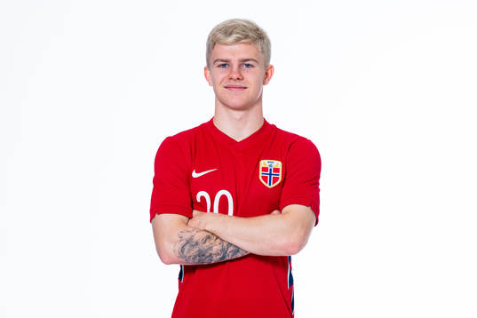 Edvard Sandvik Tagseth of the Norwegian national under-21