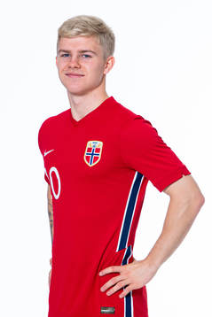 Edvard Sandvik Tagseth of the Norwegian national under-21