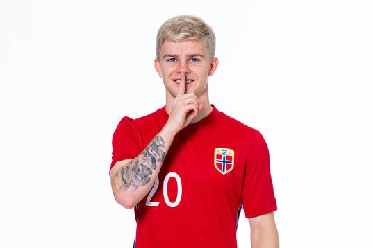 Edvard Sandvik Tagseth of the Norwegian national under-21