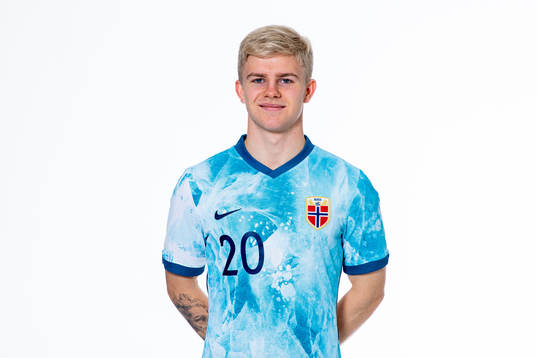 Edvard Sandvik Tagseth of the Norwegian national under-21
