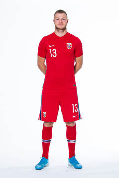Ulrik Fredriksen of the Norwegian national under-21