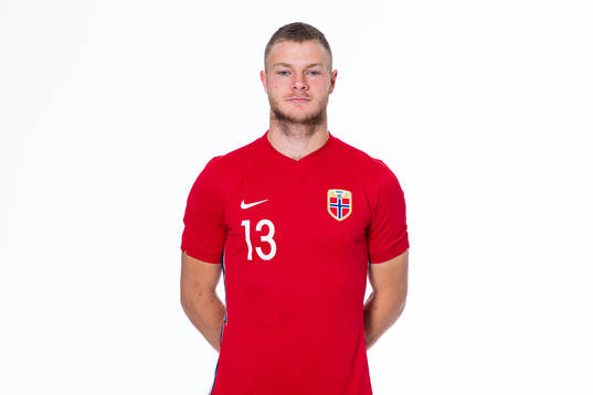Ulrik Fredriksen of the Norwegian national under-21