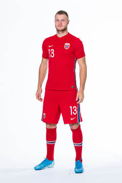 Ulrik Fredriksen of the Norwegian national under-21