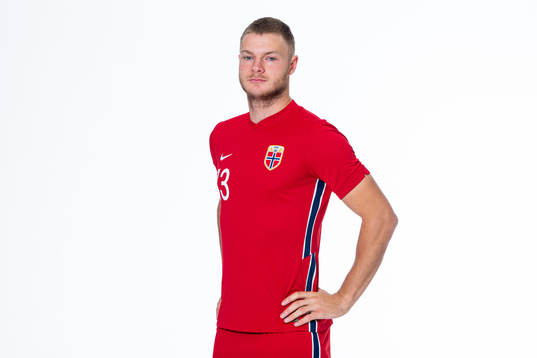 Ulrik Fredriksen of the Norwegian national under-21