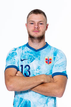 Ulrik Fredriksen of the Norwegian national under-21