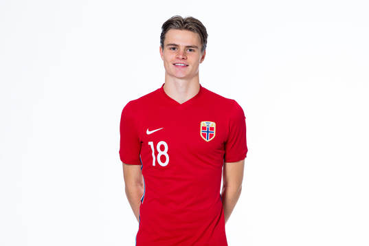 Sturla Ottesen of the Norwegian national under-21 football