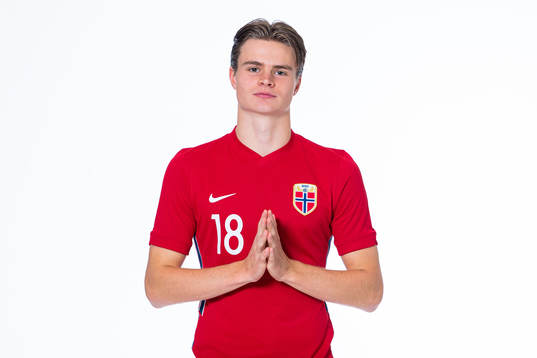 Sturla Ottesen of the Norwegian national under-21 football